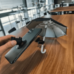 Mini parasolka na telefon z przyssawką przeciwsłoneczna
