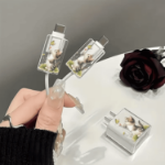 Etui ochronne kot na ładowarkę i kabel iPhone