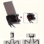 Elastyczny stojak na telefon 360° do szyi i biurka