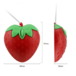 Mysz komputerowa 3D truskawka przewodowa USB optyczna