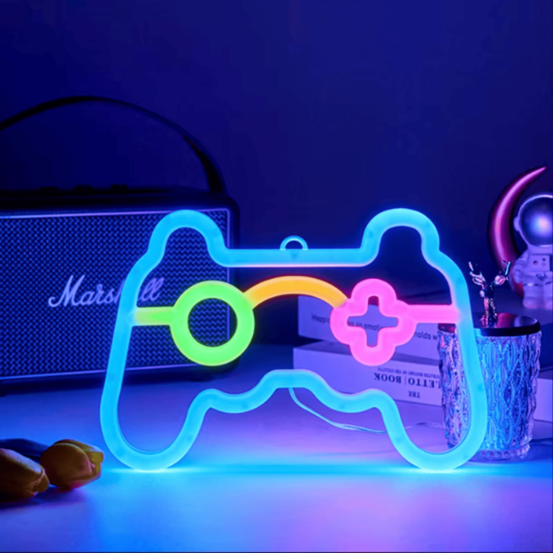Neonowa lampka kontroler gier LED USB gaming