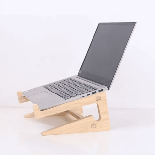 Drewniany stojak na laptopa 11–17 cali składany