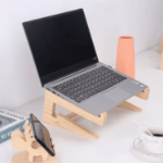 Drewniany stojak na laptopa 11–17 cali składany