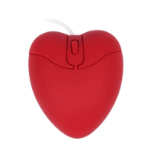 Mysz komputerowa serce czerwona USB 