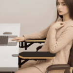 Regulowana podpórka biurkowa 3D – składany podłokietnik ergonomiczny