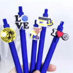 Zestaw długopisów siatkarskich – niebieskie długopisy dla fanów siatkówki