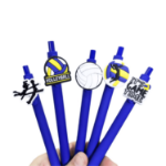 Zestaw długopisów siatkarskich – niebieskie długopisy dla fanów siatkówki