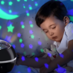 Projektor Gwiazd LED Retoo – obrotowa lampka nocna RGB dla dzieci