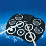 Elektroniczny zestaw perkusyjny 9-pad – mata perkusyjna z pedałami MIDI