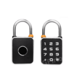 Kłódka biometryczna 3w1 Tuya – odcisk palca, PIN i Bluetooth