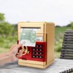 Skarbonka elektroniczna z kodem PIN – sejf na monety i banknoty