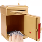 Skarbonka elektroniczna z kodem PIN – sejf na monety i banknoty