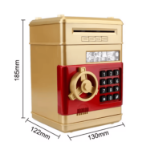Skarbonka elektroniczna z kodem PIN – sejf na monety i banknoty