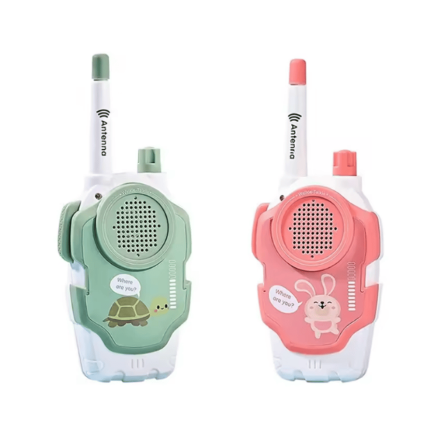 Walkie Talkie dla dzieci – zestaw 2 szt. krótkofalówek 300 m