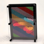 3D Pin Art Board – kolorowa tablica z igłami antystresowa