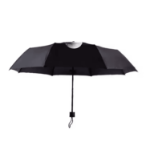Parasol z nadrukiem środkowego palca – czarny parasol składany