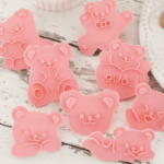 Foremki do ciastek misie 8 szt. – 3D foremki do ciastek w kształcie misiów