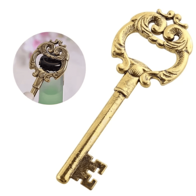 Otwieracz do butelek klucz vintage – metalowy otwieracz retro prezent