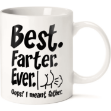 Kubek Best Farter Ever – śmieszny kubek dla taty na Dzień Ojca 310 ml