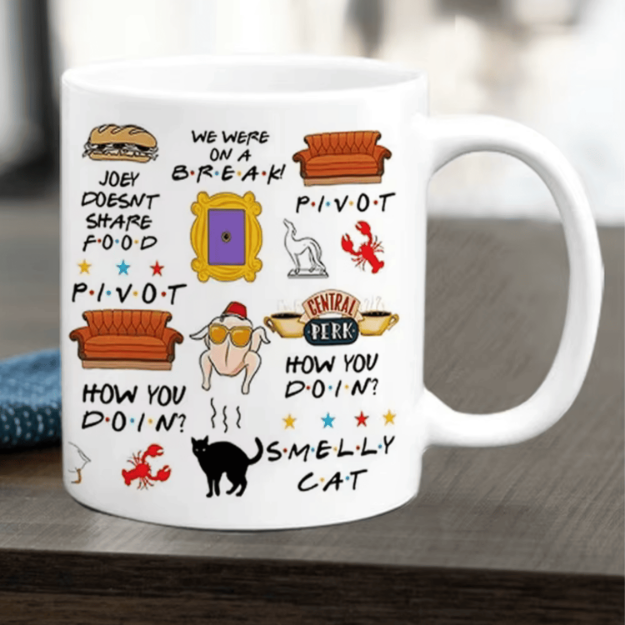 Kubek Friends Central Perk 350 ml ceramiczny prezent
