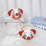 Kubek klaun Joker 400 ml ceramiczny prezent zabawny