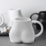 Kubek tyłek 300 ml ceramiczny śmieszny prezent