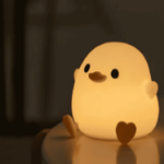 Lampka nocna kaczka DeDo Duck LED dotykowa silikonowa