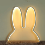 Lampka królik LED 32 cm USB nowoczesna dekoracja pokoju