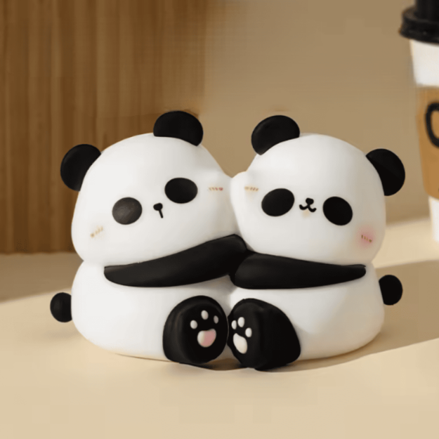 Lampka panda hug LED 1200 mAh dotykowa silikonowa