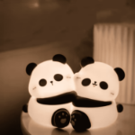 Lampka panda hug LED 1200 mAh dotykowa silikonowa