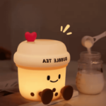 Lampka Bubble Tea 1200 mAh silikonowa LED 3 poziomy jasności