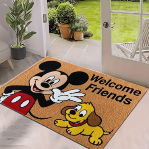 Wycieraczka Myszka Miki – mata powitalna „Welcome Friends” 