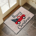 Wycieraczka Merry Christmas – świąteczna mata antypoślizgowa 60x40 cm
