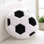 Poduszka piłka nożna – miękka pluszowa dekoracja dla fana futbolu