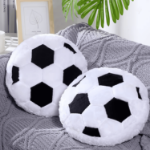 Poduszka piłka nożna – miękka pluszowa dekoracja dla fana futbolu