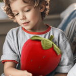 Poduszka Truskawka – pluszowa przytulanka 25 cm 