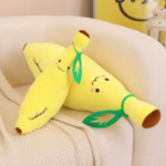 Poduszka Pluszowy Banan – uśmiechnięta maskotka dla dzieci