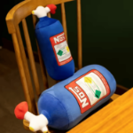 Poduszka NOS butla azotu – pluszak dekoracyjny 