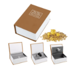 Skarbonka książka z zamkiem sejf słownik skrytka na pieniądze