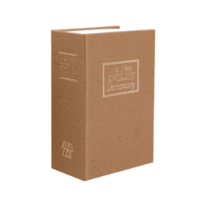 Skarbonka książka z zamkiem sejf słownik 