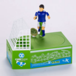 Skarbonka piłkarz z bramką elektroniczna 