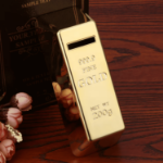 Skarbonka sztabka złota plastikowa 14 cm prezent