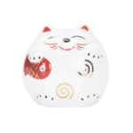 Skarbonka kot szczęścia maneki neko ceramiczna 7 cm prezent