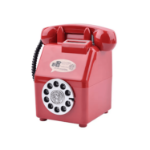 Skarbonka retro telefon 16 cm dekoracja 