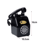 Skarbonka retro telefon 16 cm dekoracja 
