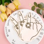 Serwetki z pierścionkiem 20 szt. – śmieszny zestaw na wieczór panieński