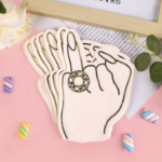 Serwetki z pierścionkiem 20 szt. – śmieszny zestaw na wieczór panieński