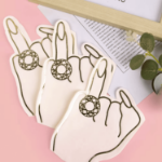 Serwetki z pierścionkiem 20 szt. – śmieszny zestaw na wieczór panieński