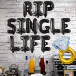 Balony RIP Single Life – dekoracja na wieczór panieński i kawalerski