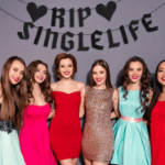Girlanda RIP Single Life – dekoracja na wieczór panieński